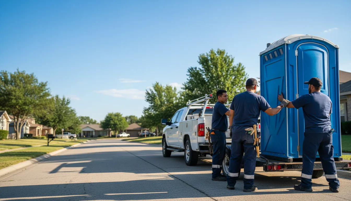 Portable Toilet Rental in Sharon, PA near me